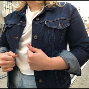 Levi’s Dark Denim Wash Jean Jacket